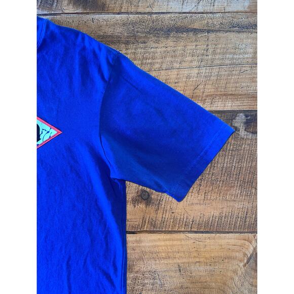 Mens Nike Air Jordan Embroidered Diamond Logo Blue Short Sleeve Tee Size‎ Small - Picture 3 of 6